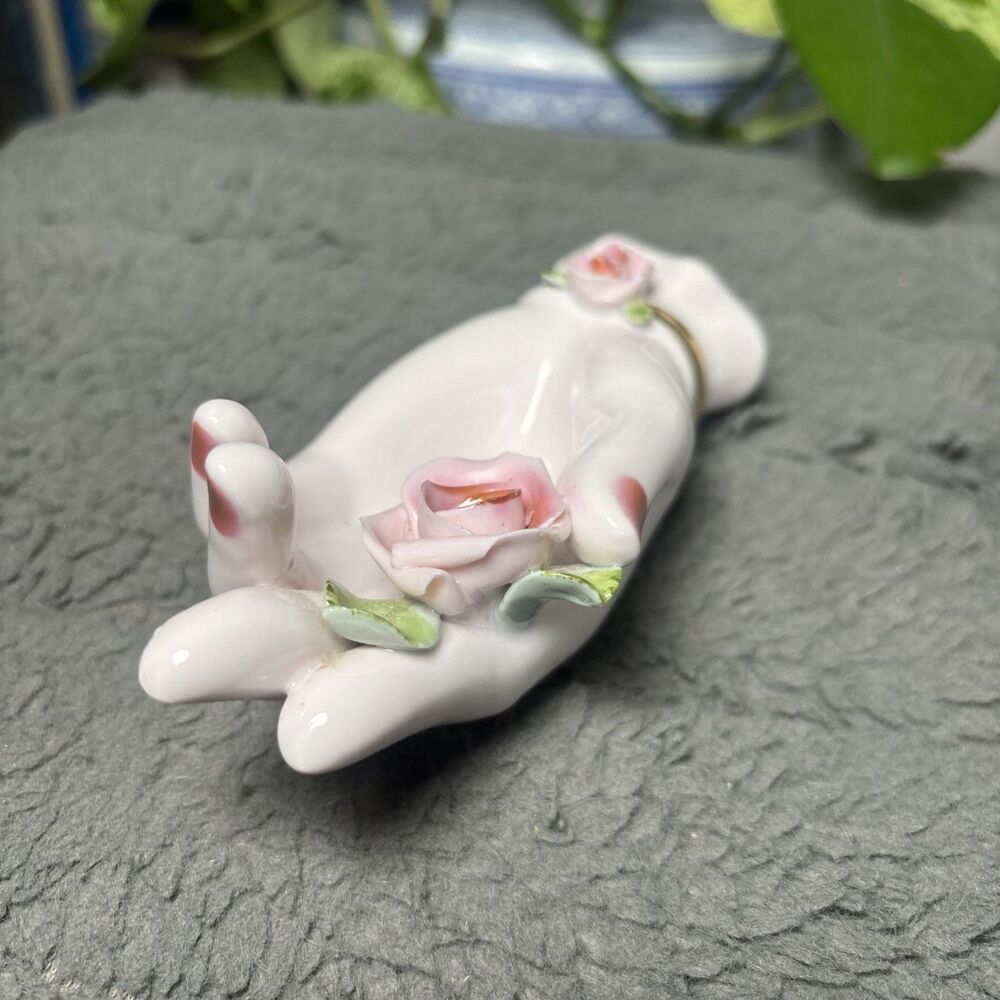 Vintage Lefton China Ceramic Hand Hand Painted Japan - Picture 5 of 5